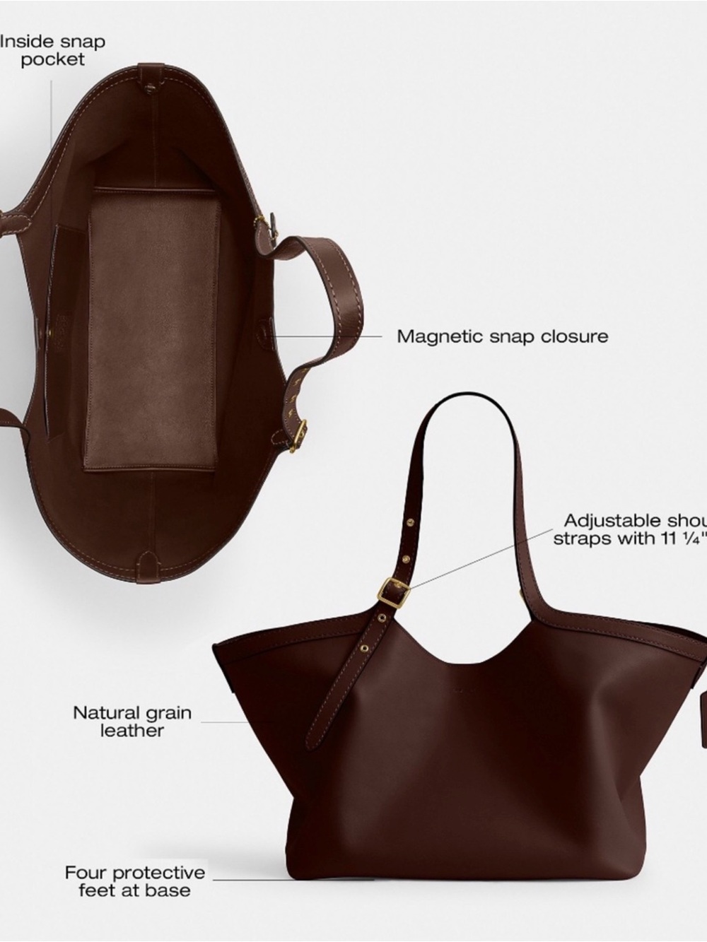 Coach Gramacy tote in Maple with Brass hardware- NWT- not available in stores - Picture 3 of 10